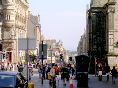 Looking East along the Golden Mile.